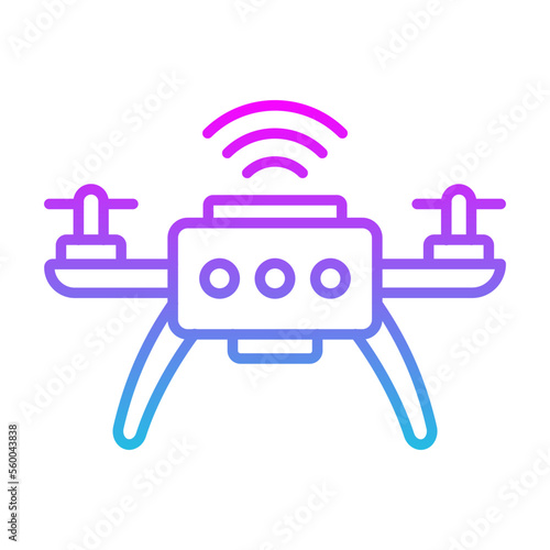 Smart Drone Icon