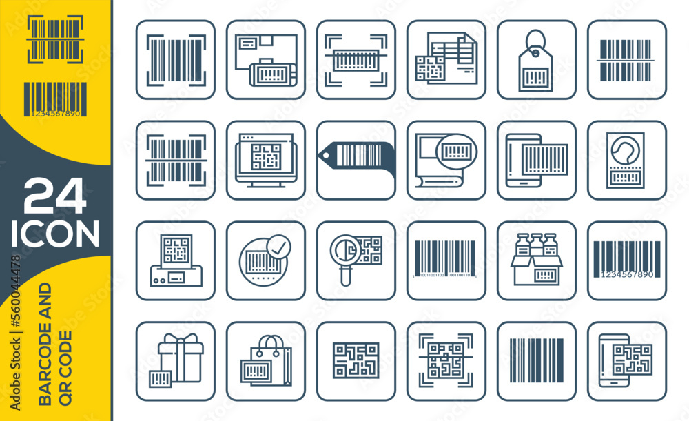 barcode icon set design
barcode icon set design