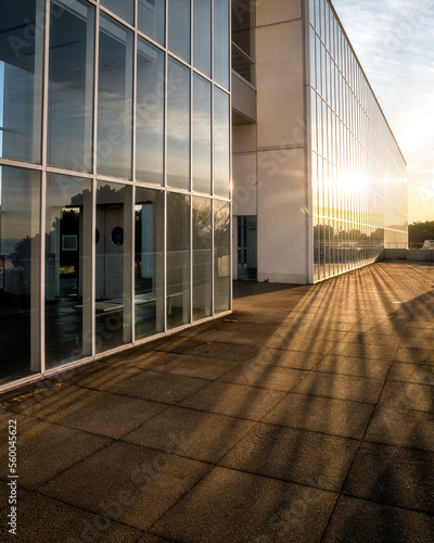 東京都江戸川区　早朝の葛西臨海公園の風景
