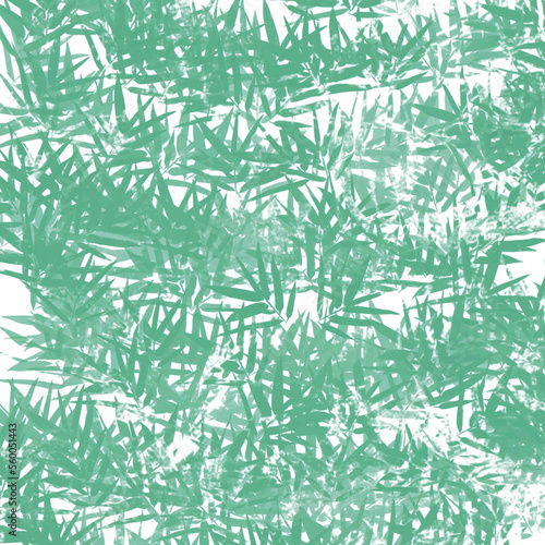 Fototapeta Naklejka Na Ścianę i Meble -  seamless pattern with bamboo leaves