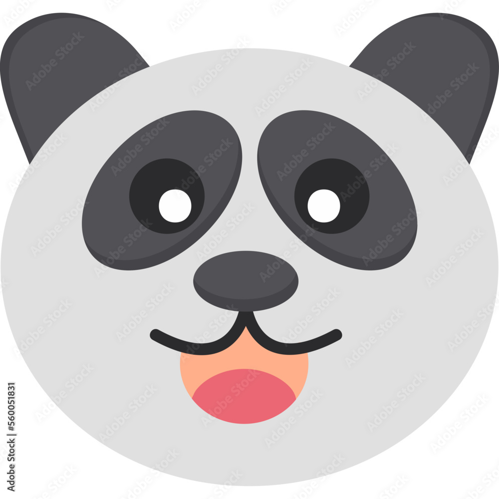 Fototapeta premium Panda Icon
