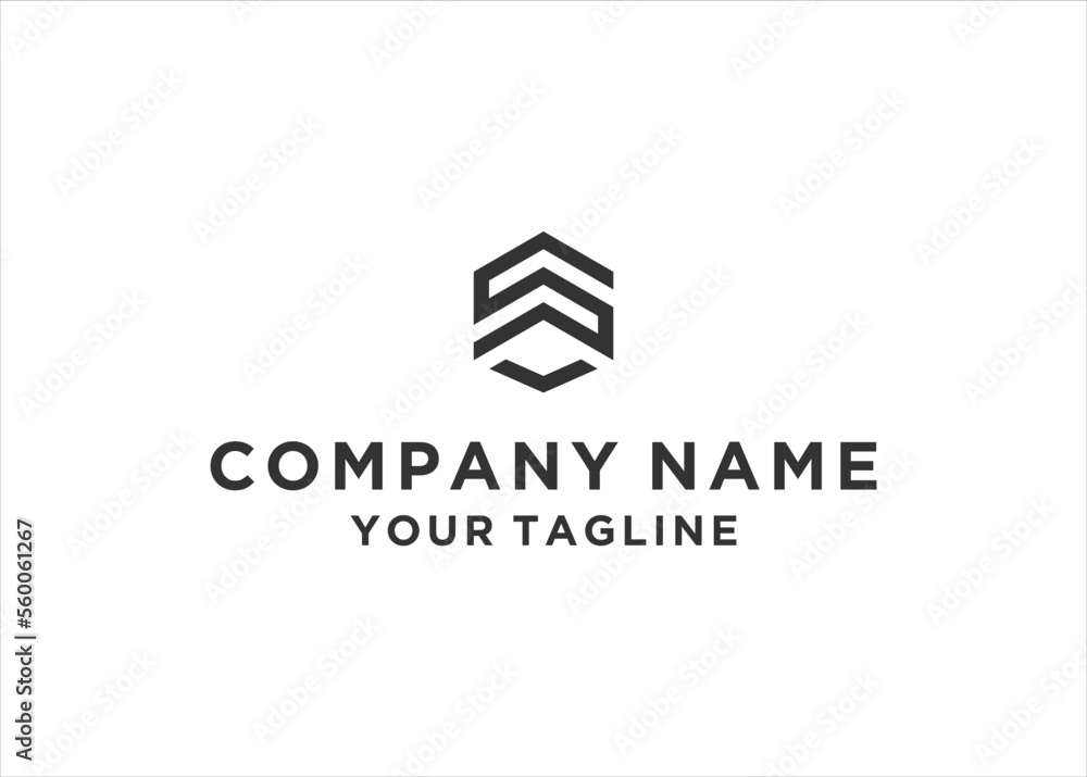 initial Letter VS Logo Design Vector initial Letter VS Logo Design Vector