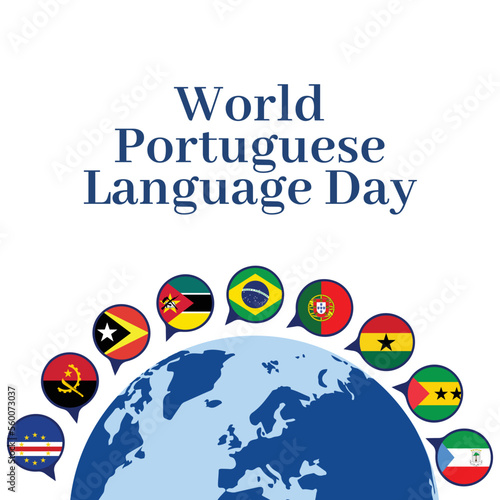 World Portuguese language day banner