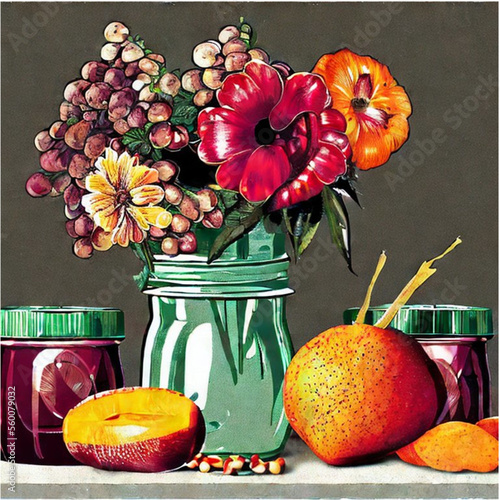 Marmelade im Glas