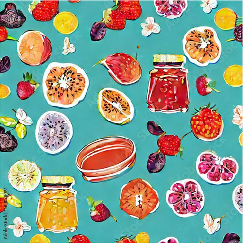 Marmelade im Glas