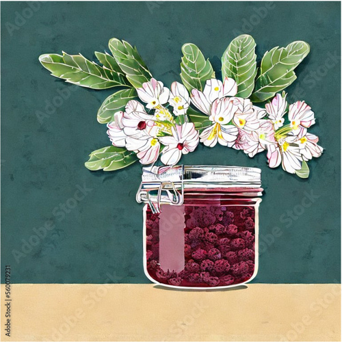 Marmelade im Glas
