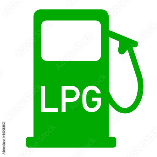 LPG und Tankstelle