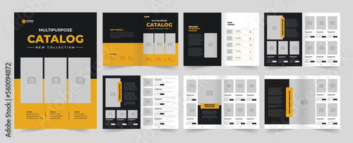 Product catalog design for your business. Product catalogue or Product catalog template
