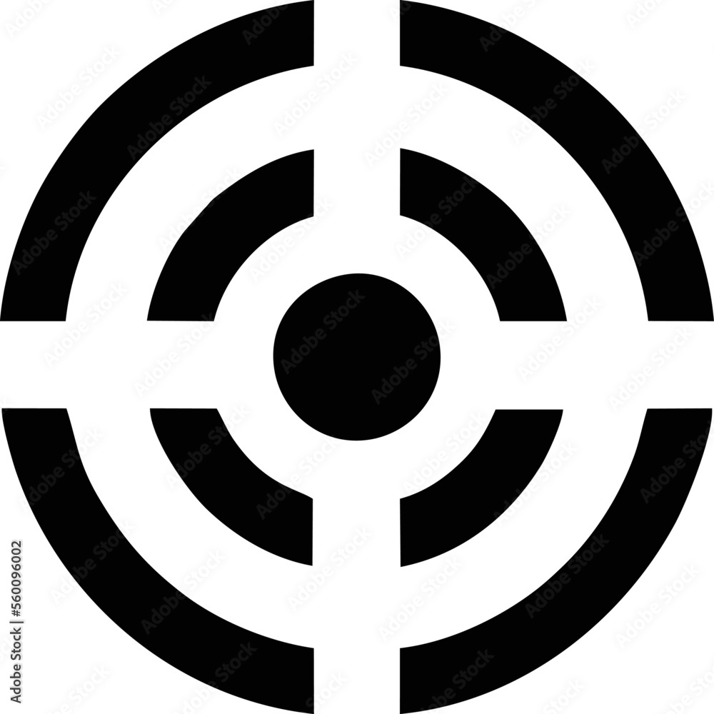 focus icon symbol in a white background, goal target icon symbol on the white background focus icon symbol in a white background, goal target icon symbol on the white background