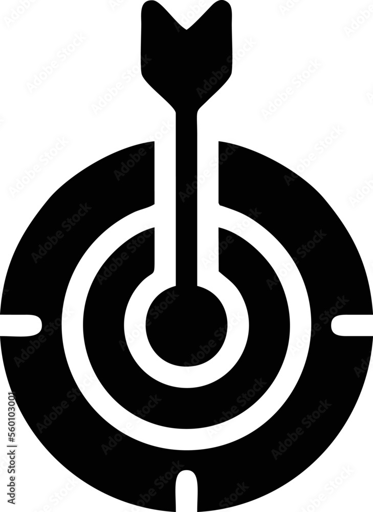 focus icon symbol in a white background, goal target icon symbol on the white background focus icon symbol in a white background, goal target icon symbol on the white background