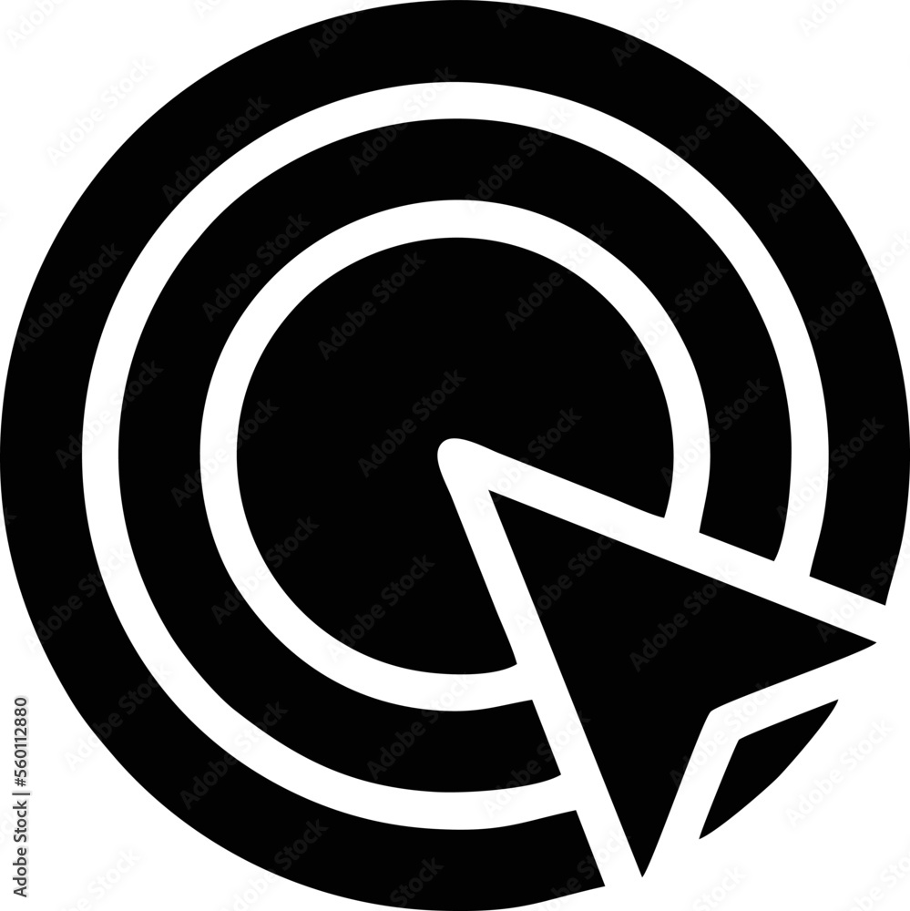 focus icon symbol in a white background, goal target icon symbol on the white background focus icon symbol in a white background, goal target icon symbol on the white background