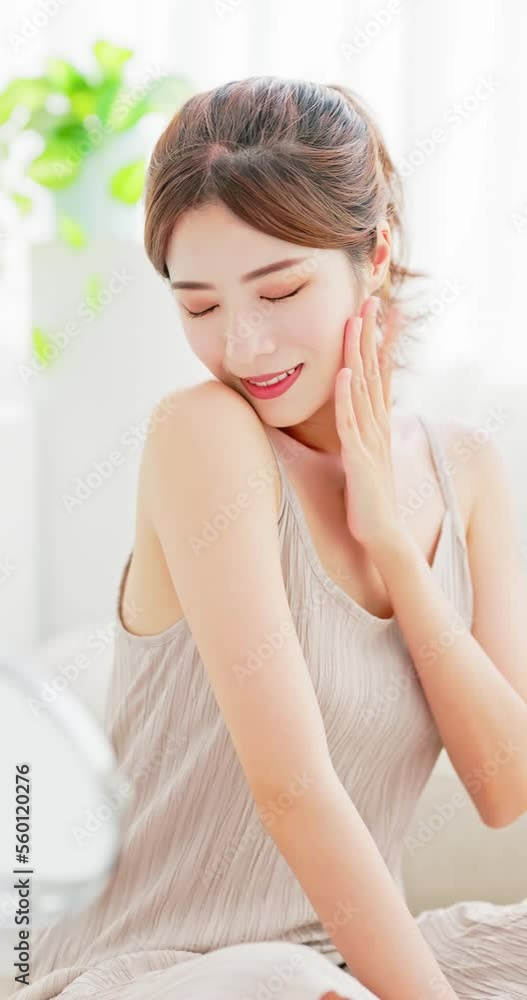 beauty skin care woman