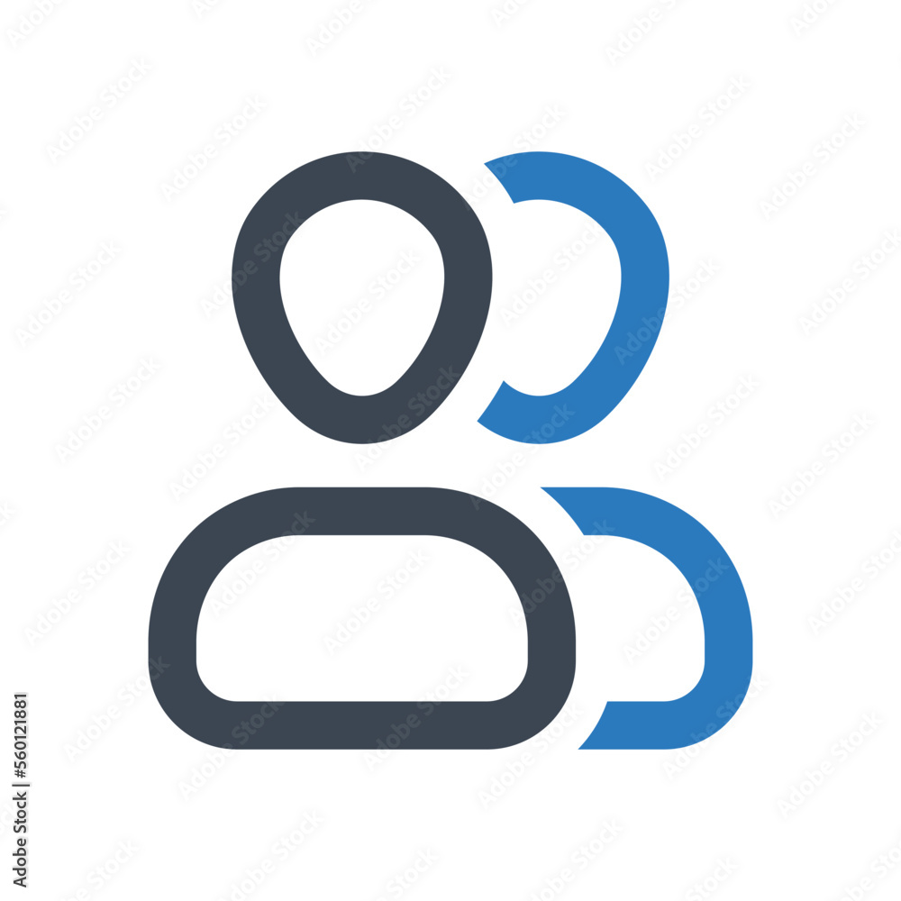 Users icon - vector illustration . Users, Friends, Group, icon, People, Friend, User, Team, teamwork, Member, line, outline, icons . Users icon - vector illustration . Users, Friends, Group, icon, People, Friend, User, Team, teamwork, Member, line, outline, icons .