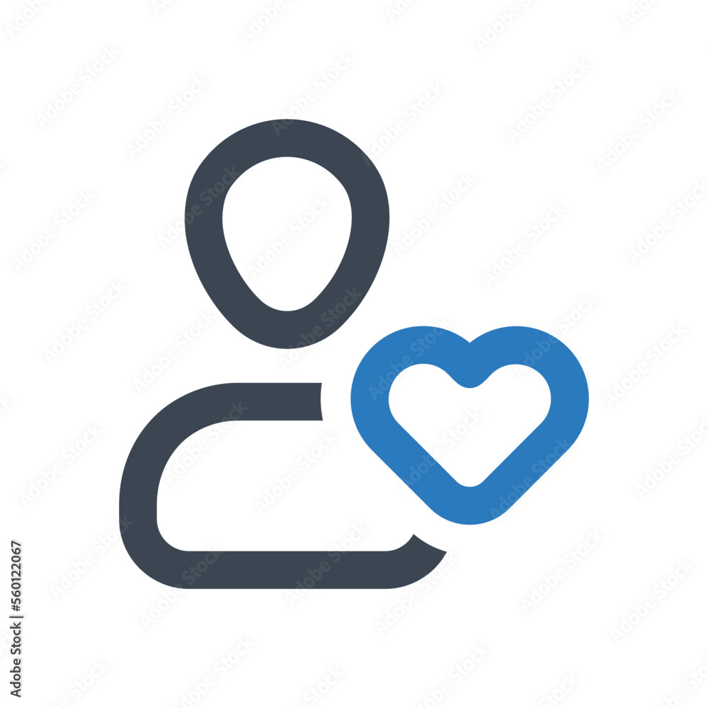 Favorite User icon - vector illustration . Favorite, Favourite, Profile, User, Account, Avatar, Friend, Heart, Love, like, bookmark, line, outline, icons . Favorite User icon - vector illustration . Favorite, Favourite, Profile, User, Account, Avatar, Friend, Heart, Love, like, bookmark, line, outline, icons .