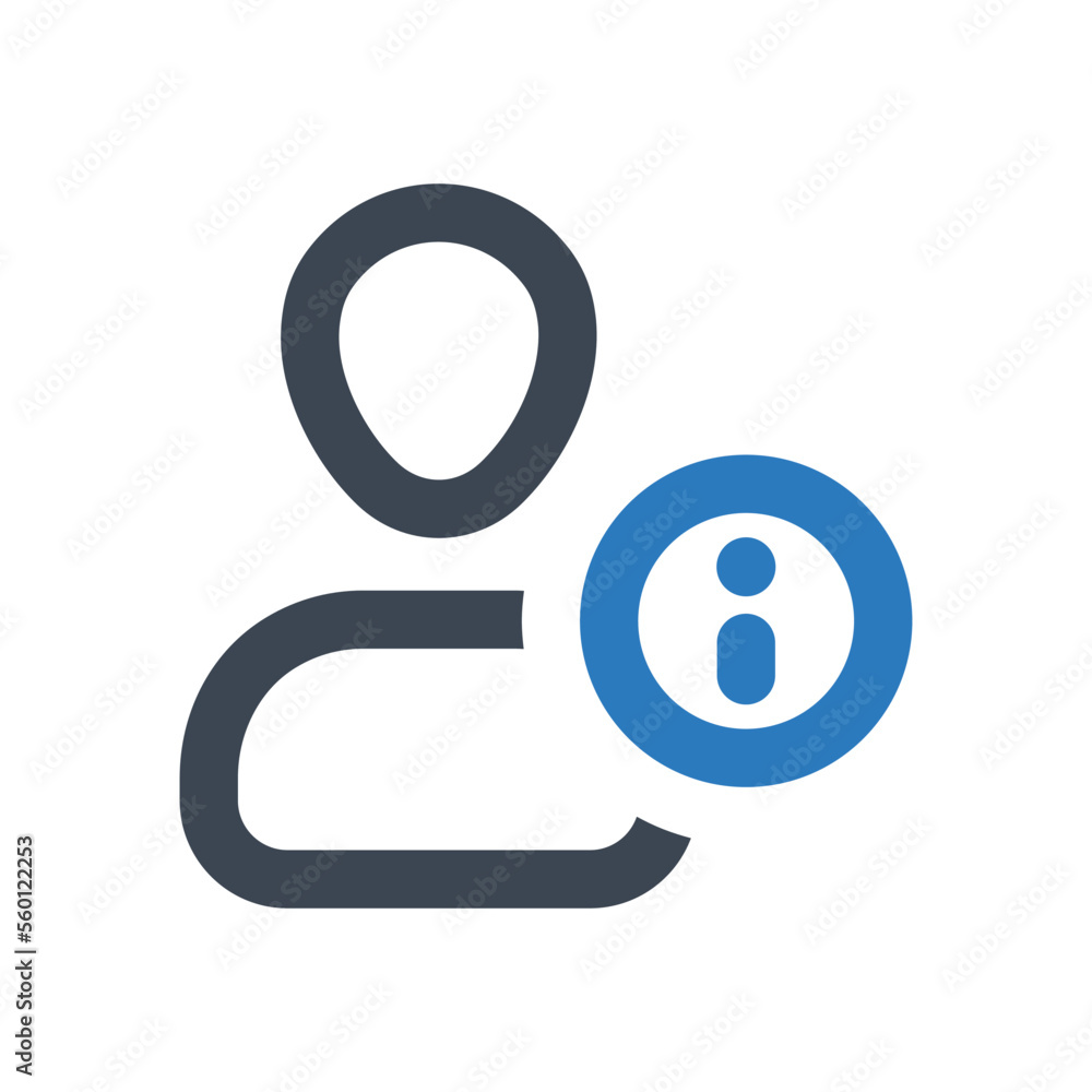 Account Information icon - vector illustration . User, Account, Info, Information, Avatar, Details, Profile, help, support, about, about us, Client, line, outline, icons . Account Information icon - vector illustration . User, Account, Info, Information, Avatar, Details, Profile, help, support, about, about us, Client, line, outline, icons .
