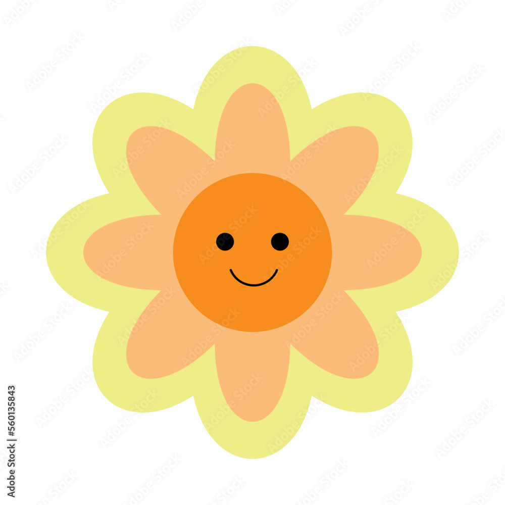 Groovy Flower Cartoon Groovy Flower Cartoon
