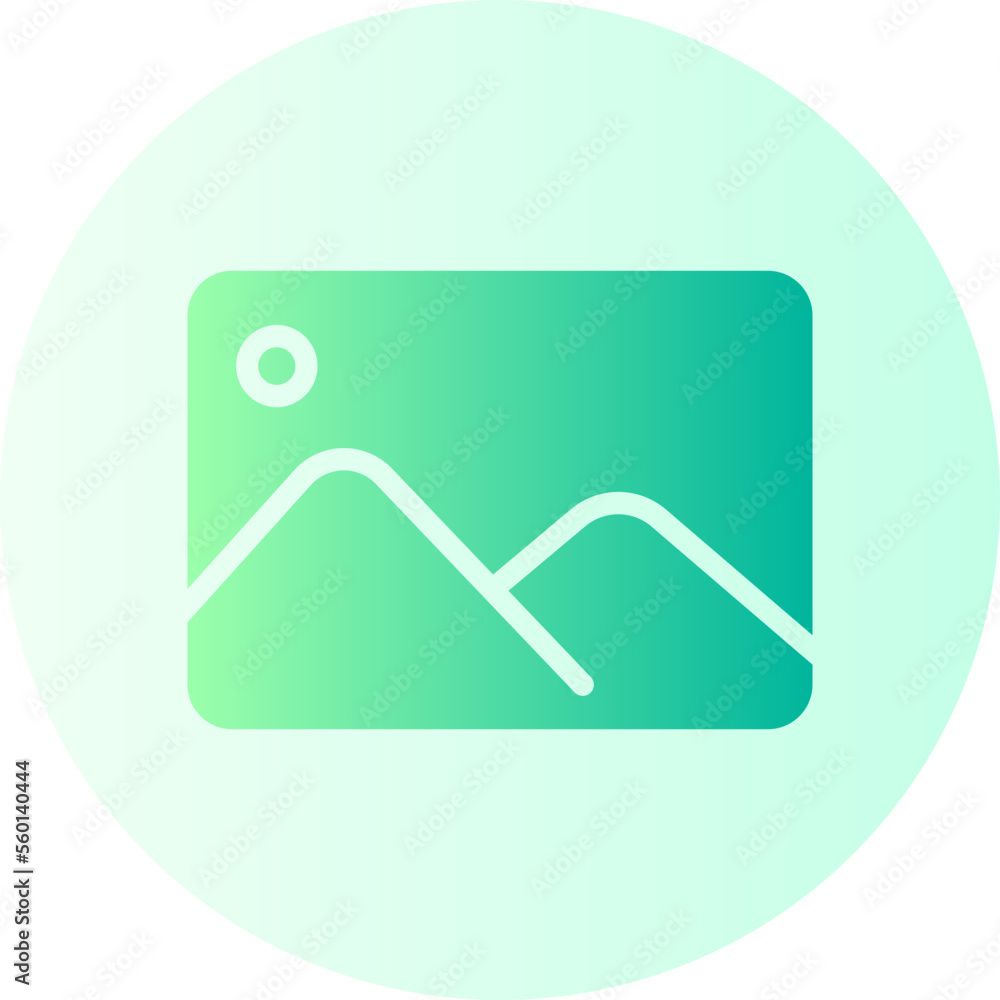 Image Gallery photo gradient icon Image Gallery photo gradient icon