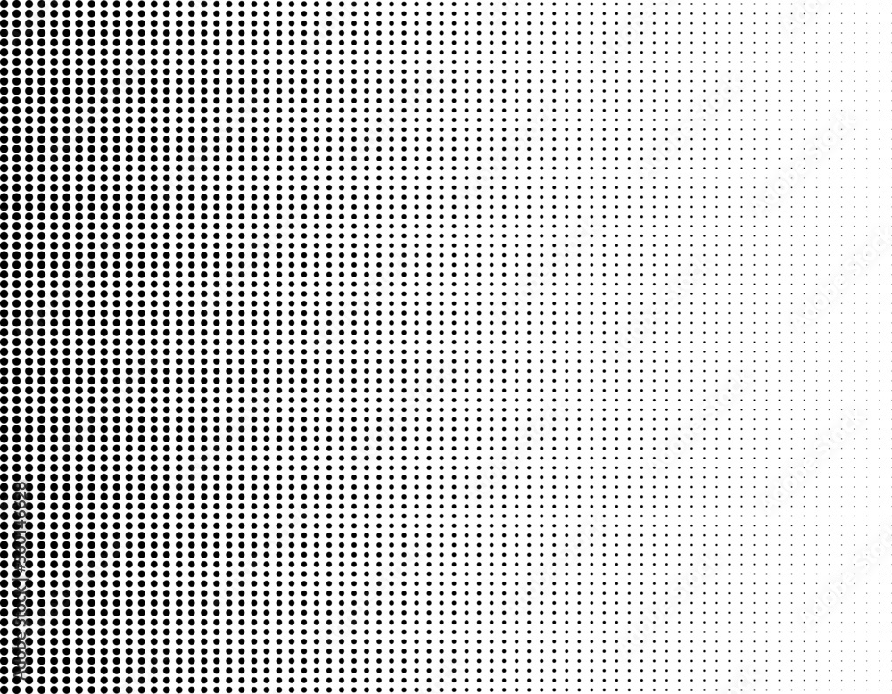 Vetor de fundo com textura halftone lateral