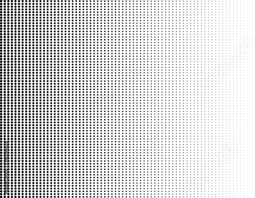 Vetor de fundo com textura halftone lateral