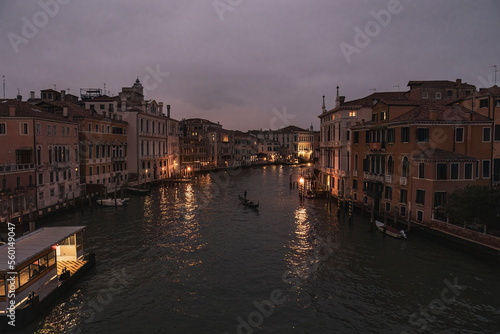 Venice landscape dusk night