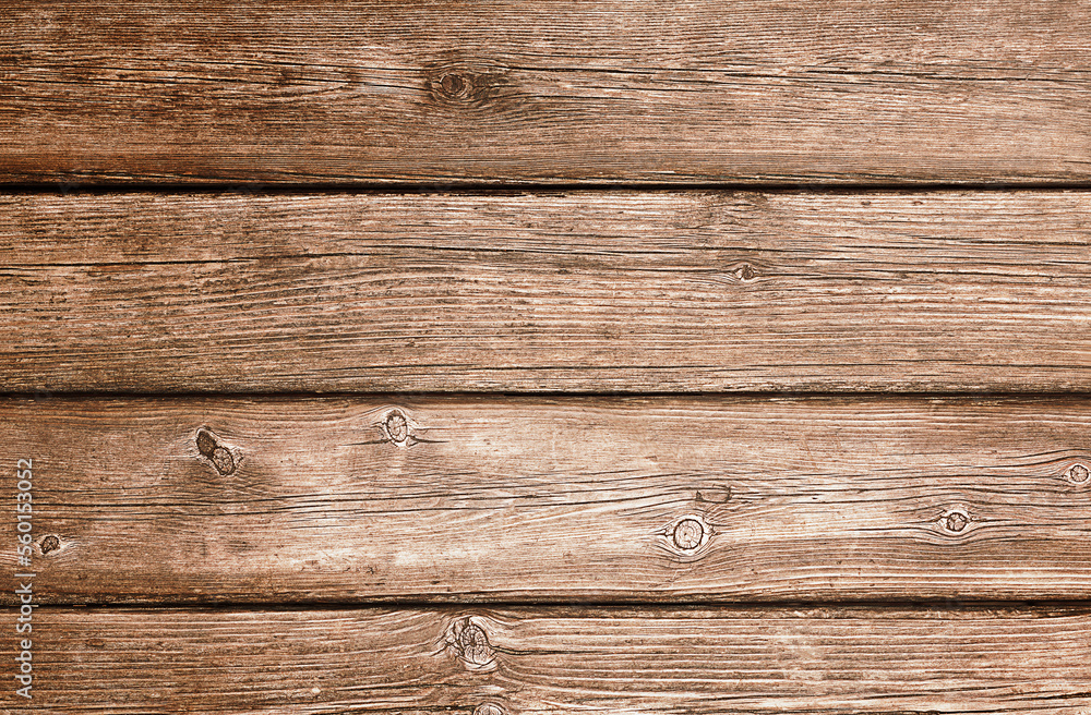 Fototapeta premium Old wooden texture and vertical wooden planks for background