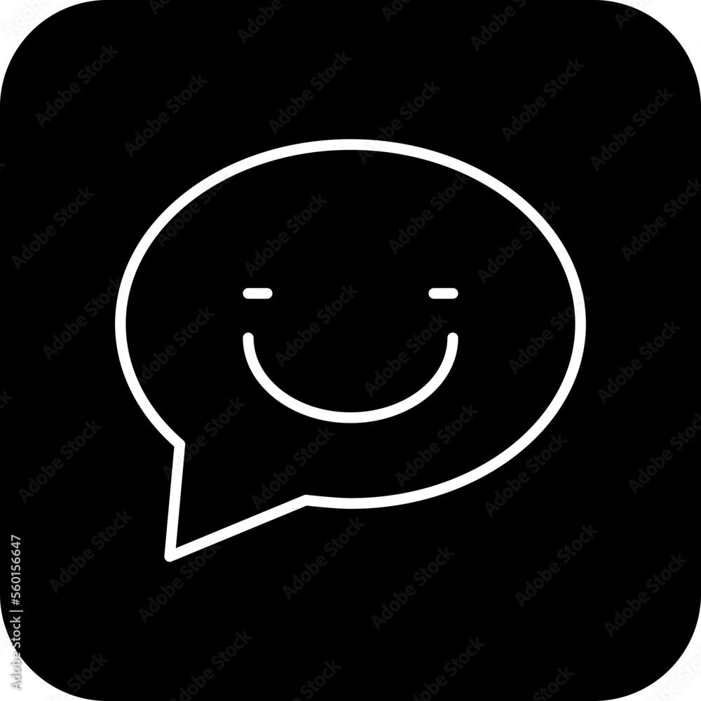 GOOD COMMENT Feedback icons with black filled line style GOOD COMMENT Feedback icons with black filled line style