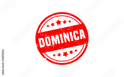 DOMINICA stamp rubber with grunge style on white background Free Download DOMINICA stamp rubber with grunge style on white background - GFXLoad