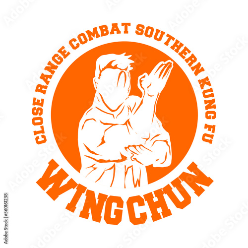 wing chun kung fu logo icon