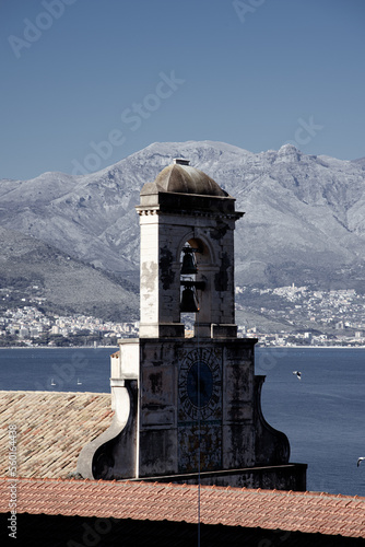 Churches in Gaeta, ancient village near Sperlonga, Lazio, Italy