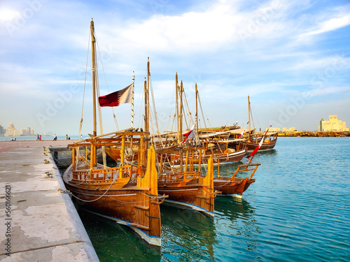 boats in the port country