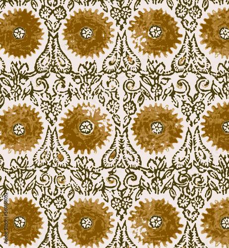 Ajrakh Pattern and block print Pattern  batik print  ikat Background digital printing textile pattern