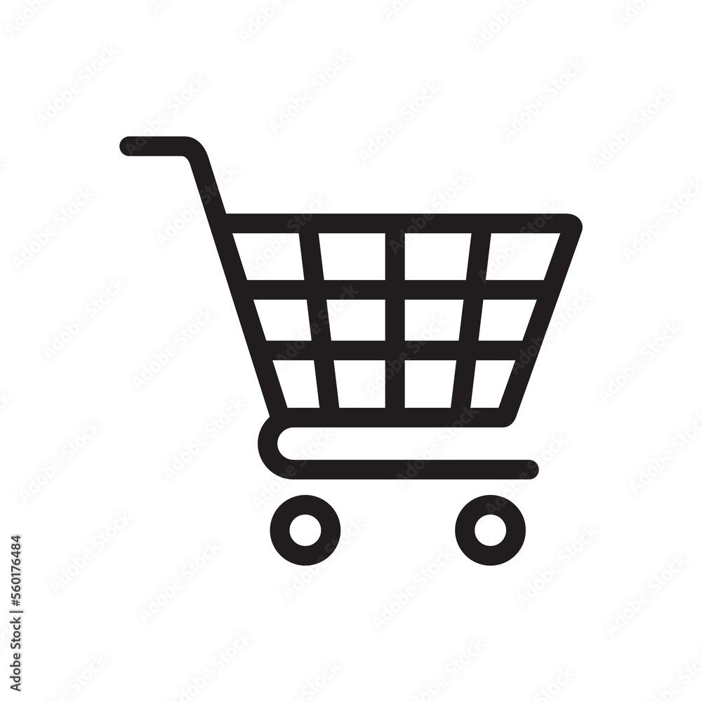 Shopping cart icon in line style. Shopping cart symbol. Shopping cart sign. Transparent background. Shopping cart PNG Shopping cart icon in line style. Shopping cart symbol. Shopping cart sign. Transparent background. Shopping cart PNG