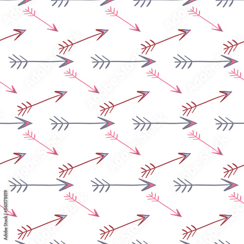 seamless pattern with arrows