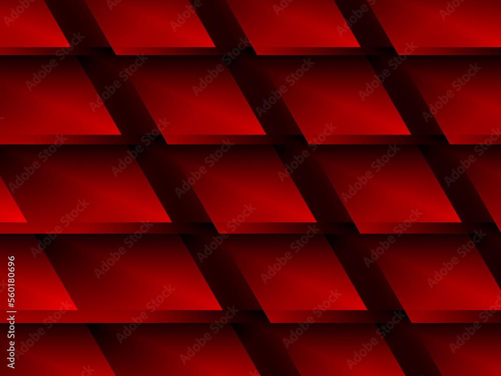 Naklejka premium Tło czerwone ściana kształty tekstura abstrakcja