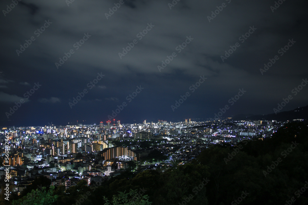 Fototapeta premium 兵庫県神戸市 ビーナスブリッジからの夜景