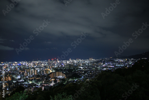 兵庫県神戸市 ビーナスブリッジからの夜景