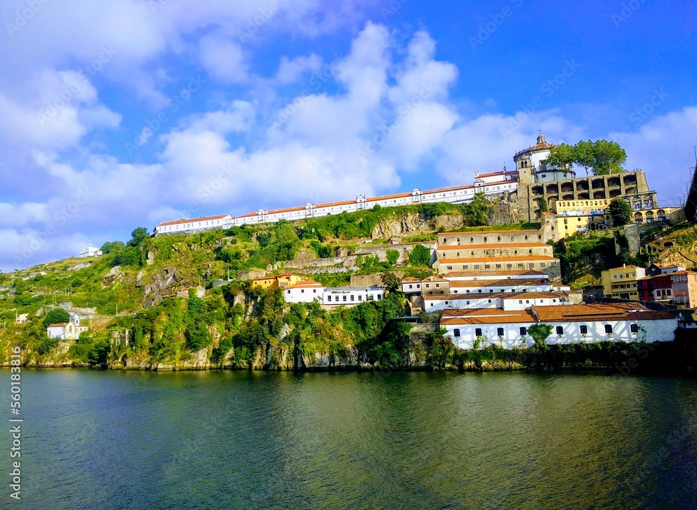 view of the town of Porto Portugal Europe landscape river 