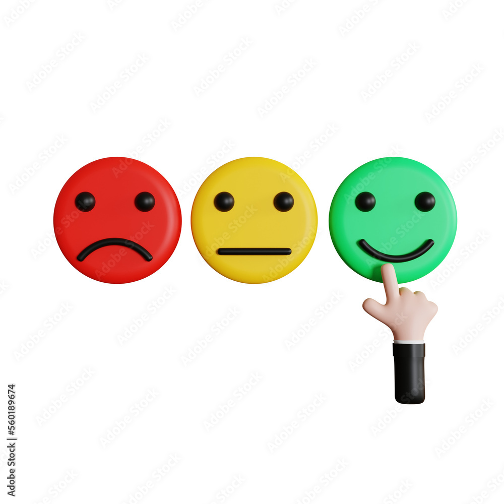 Giving Good Feedback 3d illustration rendering Giving Good Feedback 3d illustration rendering