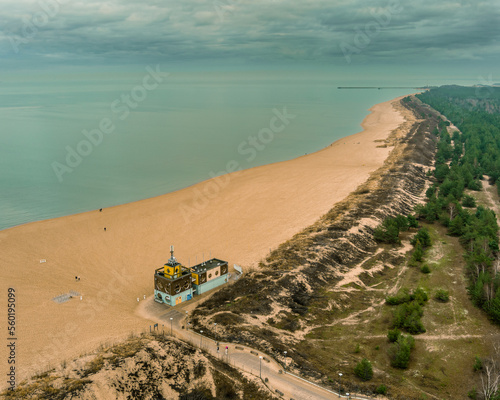 view of the beach