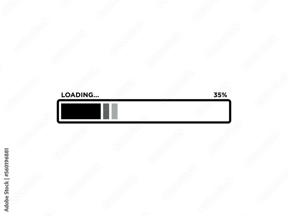 Loading Sign Icon Vector Template Loading Sign Icon Vector Template