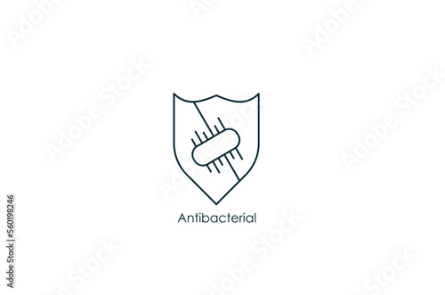 antibacterial soap icon vector illustration 