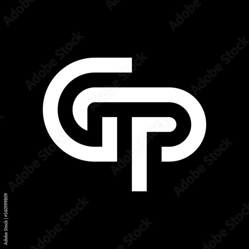 Letter GP creative unique monogram logo