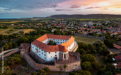 Castle of Siklos in Souht Hungary. A mazing historical fortress and touristical attraction in Baranya county. Built in 12th century.
