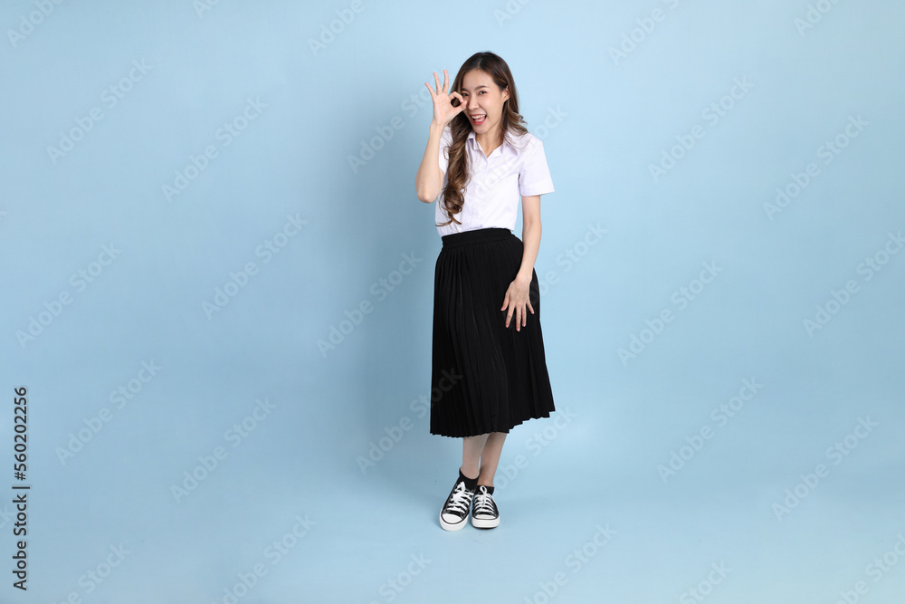 Girl in Student Uniform Girl in Student Uniform