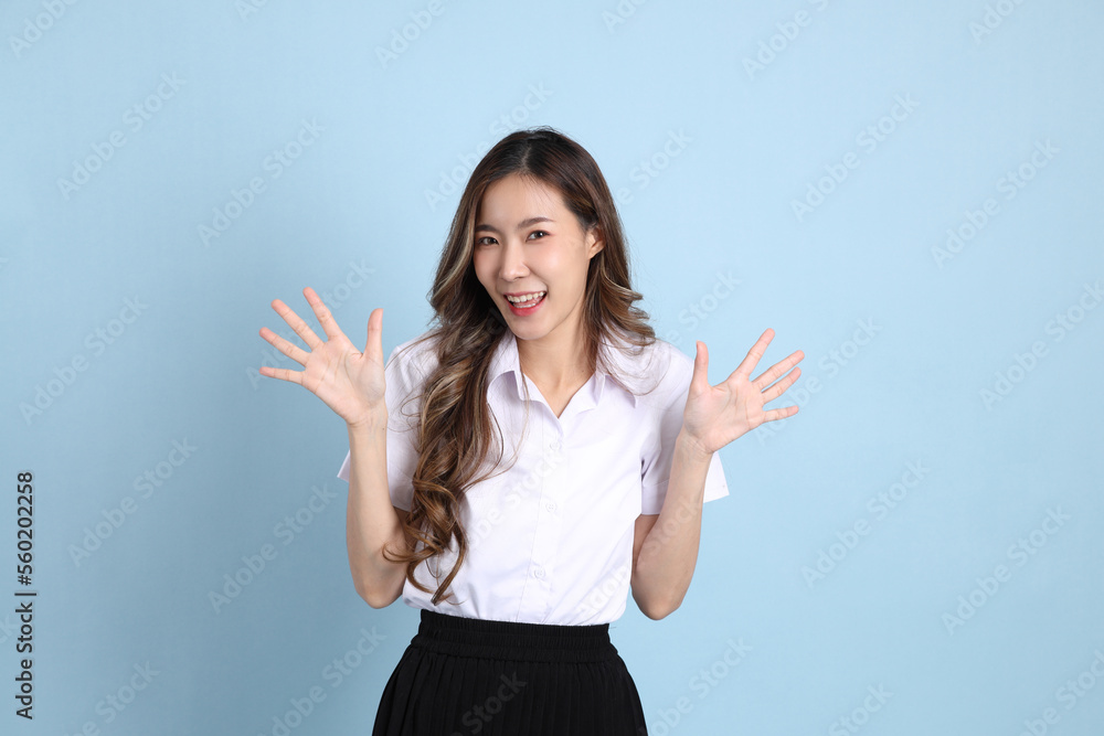 Girl in Student Uniform Girl in Student Uniform