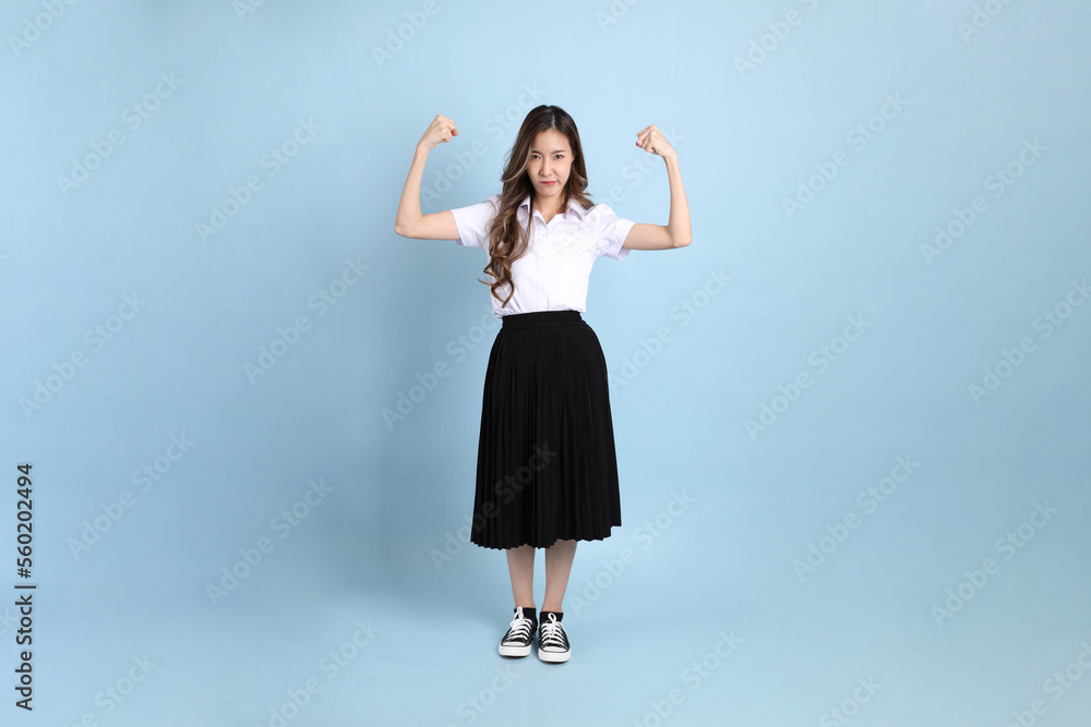 Girl in Student Uniform Girl in Student Uniform