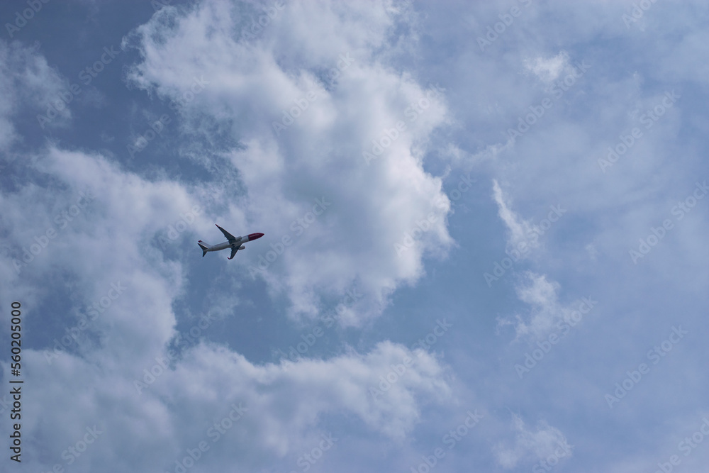 Plane taking off, low above the ground. Plane taking off, low above the ground.