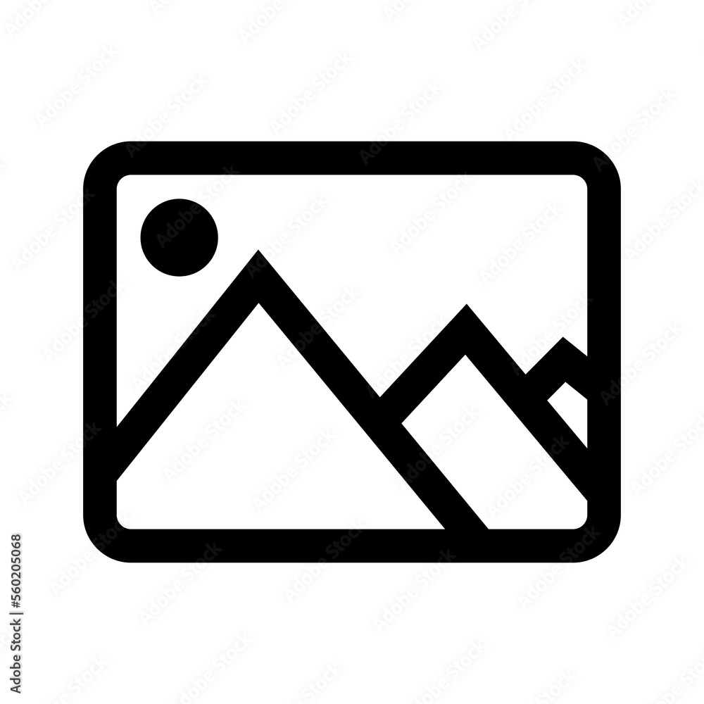 Photo album icon line isolated on white background. Black flat thin icon on modern outline style. Linear symbol and editable stroke. Simple and pixel perfect stroke vector illustration Photo album icon line isolated on white background. Black flat thin icon on modern outline style. Linear symbol and editable stroke. Simple and pixel perfect stroke vector illustration