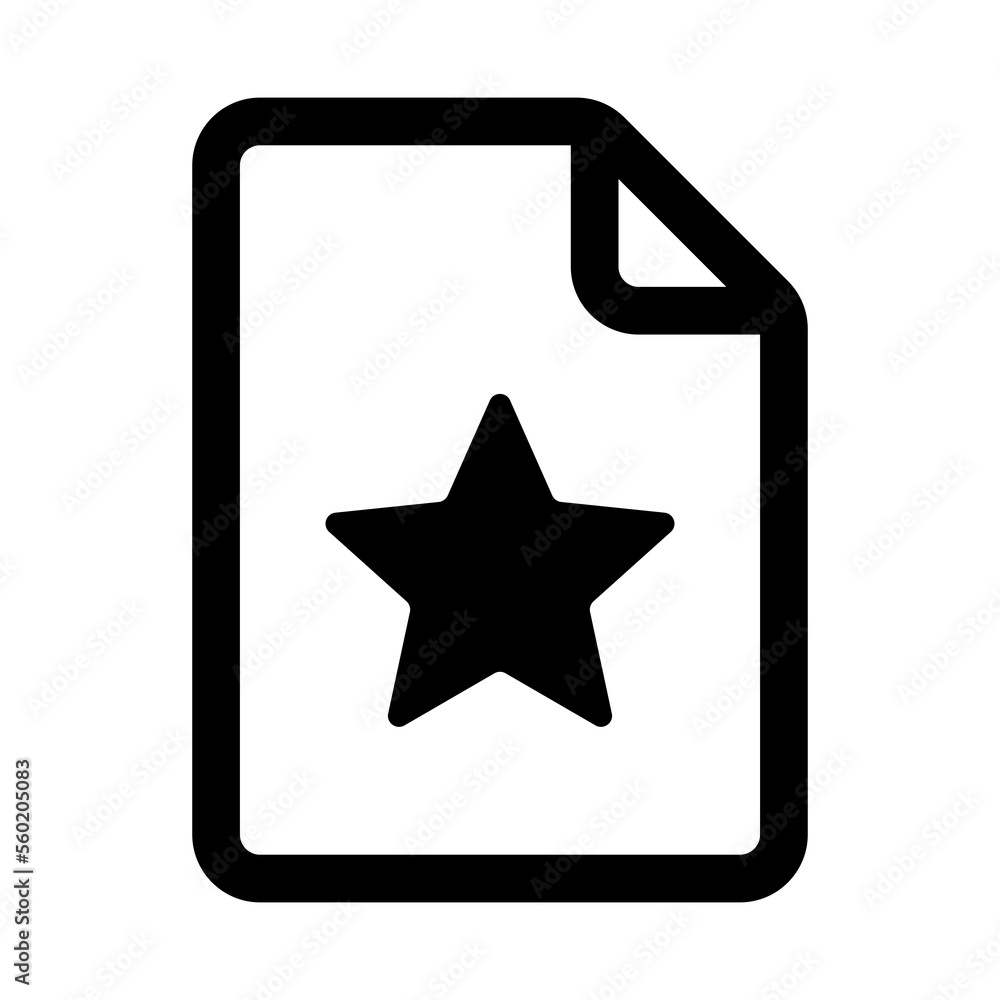 Marked file icon line isolated on white background. Black flat thin icon on modern outline style. Linear symbol and editable stroke. Simple and pixel perfect stroke vector illustration Marked file icon line isolated on white background. Black flat thin icon on modern outline style. Linear symbol and editable stroke. Simple and pixel perfect stroke vector illustration