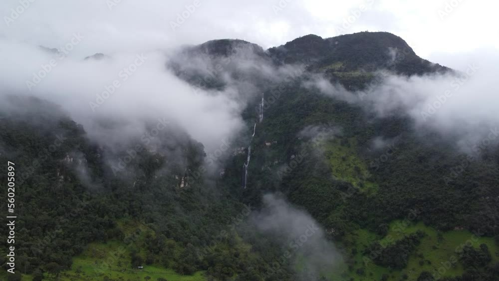 The highest waterfall in Colombia - La Chorrera The highest waterfall in Colombia - La Chorrera